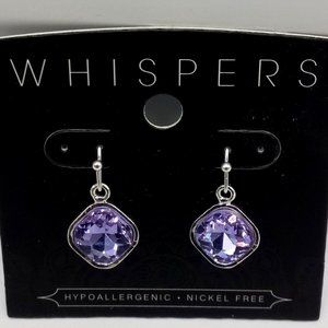 Purple Earring